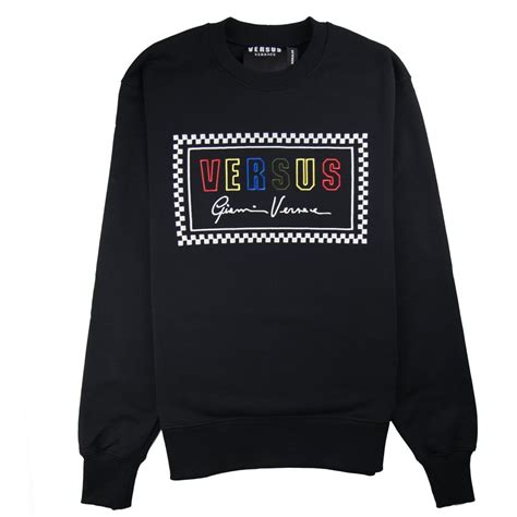 versus versace logo band sweatshirt